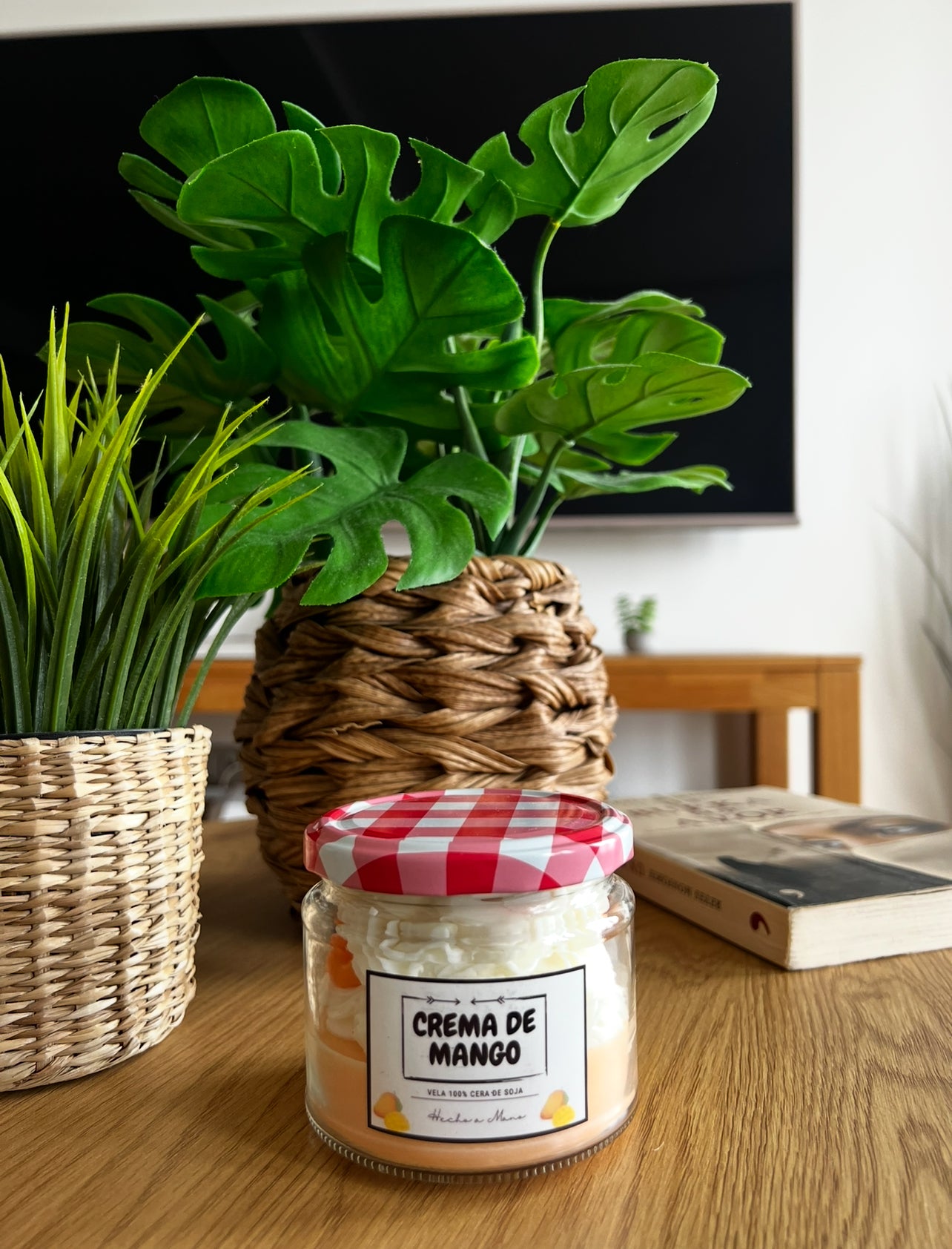 Vela Crema de Mango
