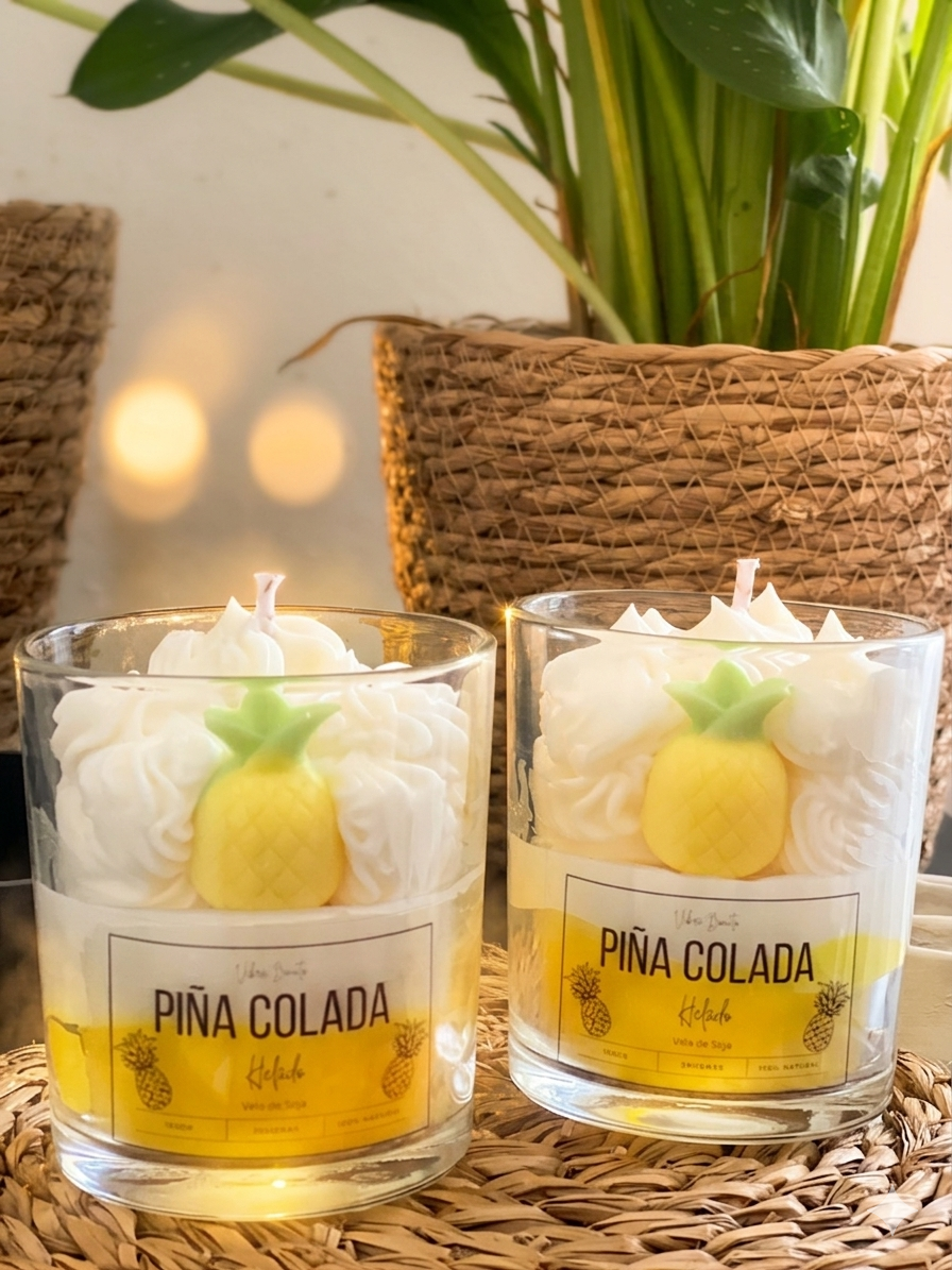 Helado de Piña Colada